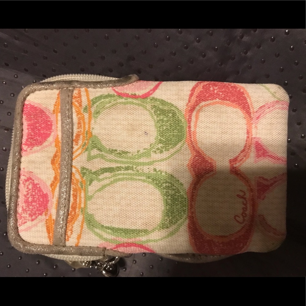 Cute coach Wristlet